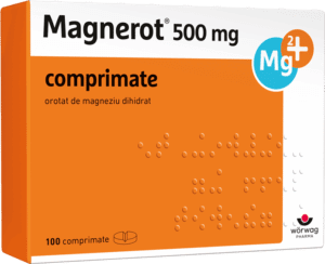Magnerot®: Magneziu 500 mg, 100 capsule dihidrat - WÖRWAG Pharma